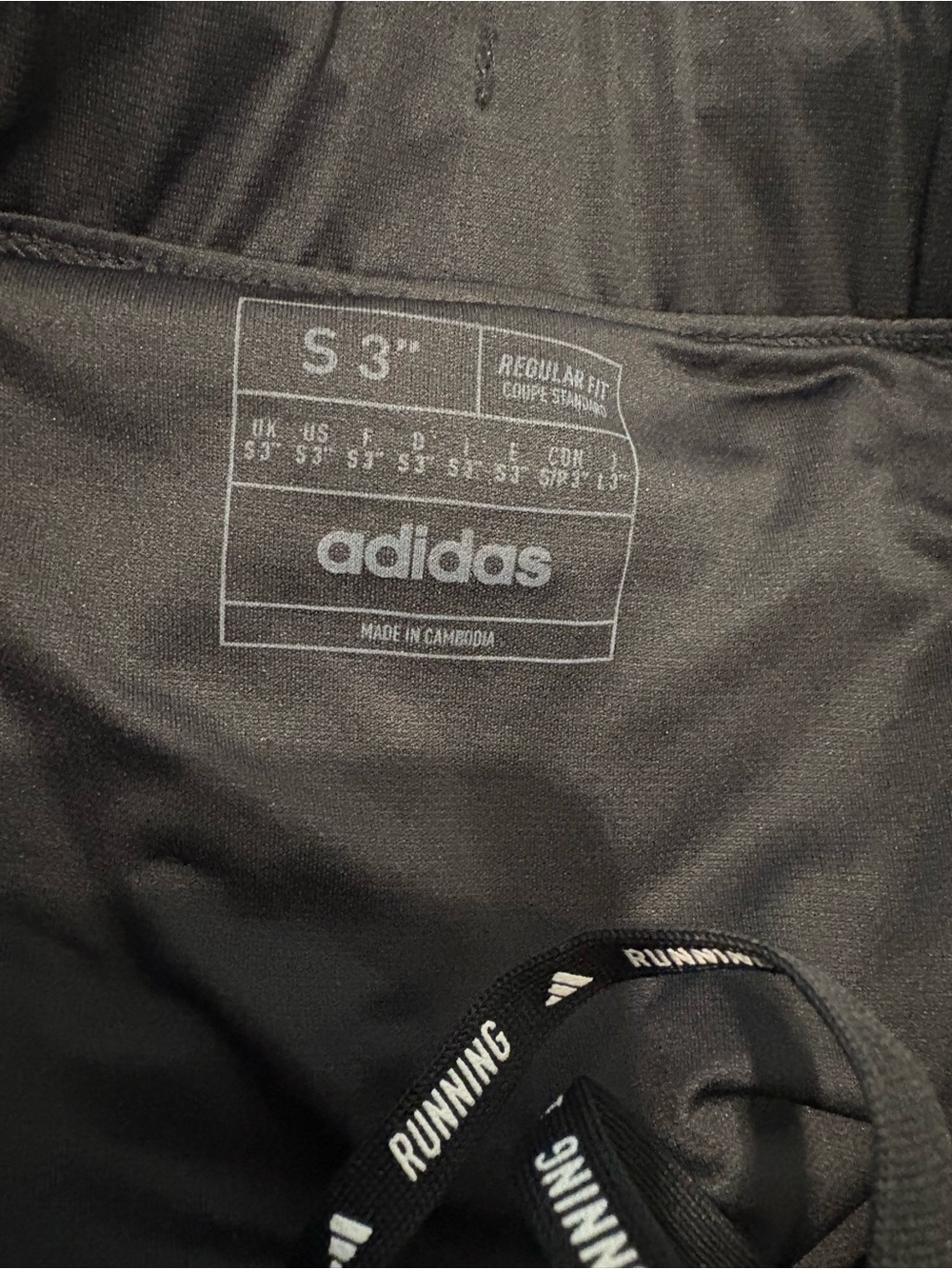 Adidas Aeroready Black Athletic Running Shorts 3-inch Women’s Small - Picture 3 of 3